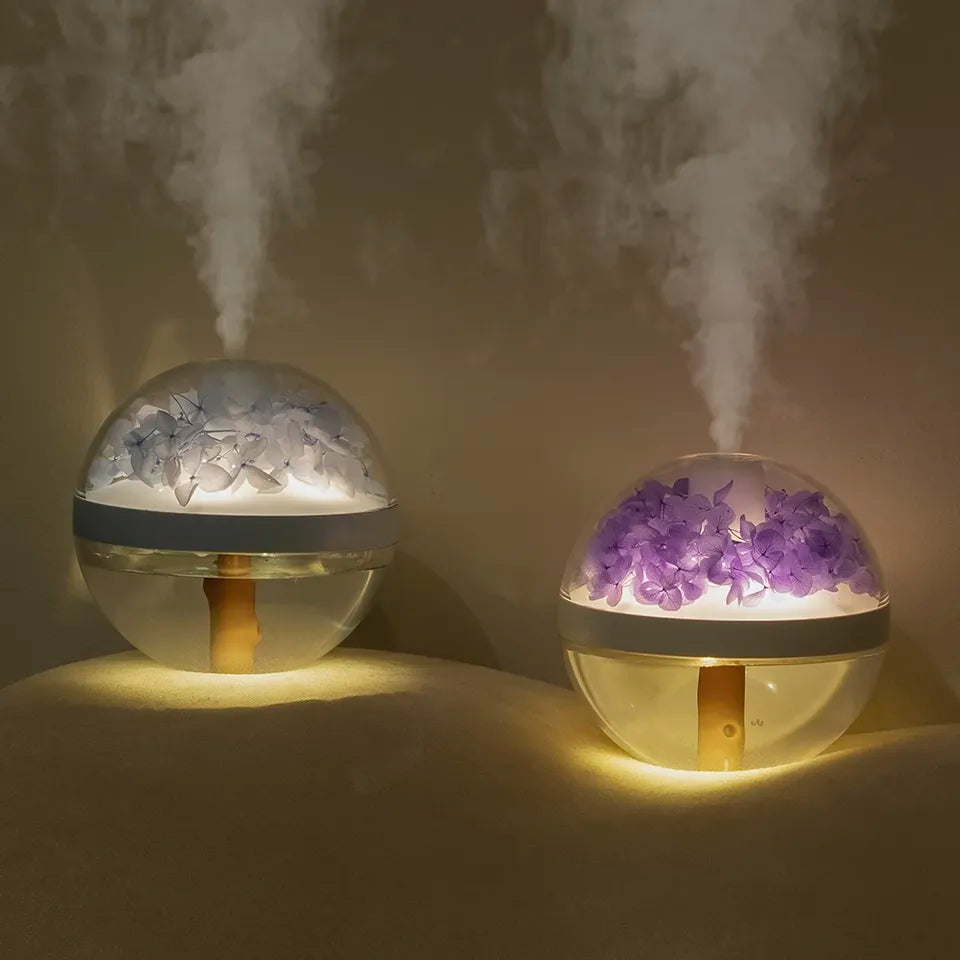 LIORA - Trådlös Luftfuktare med LED-ljus