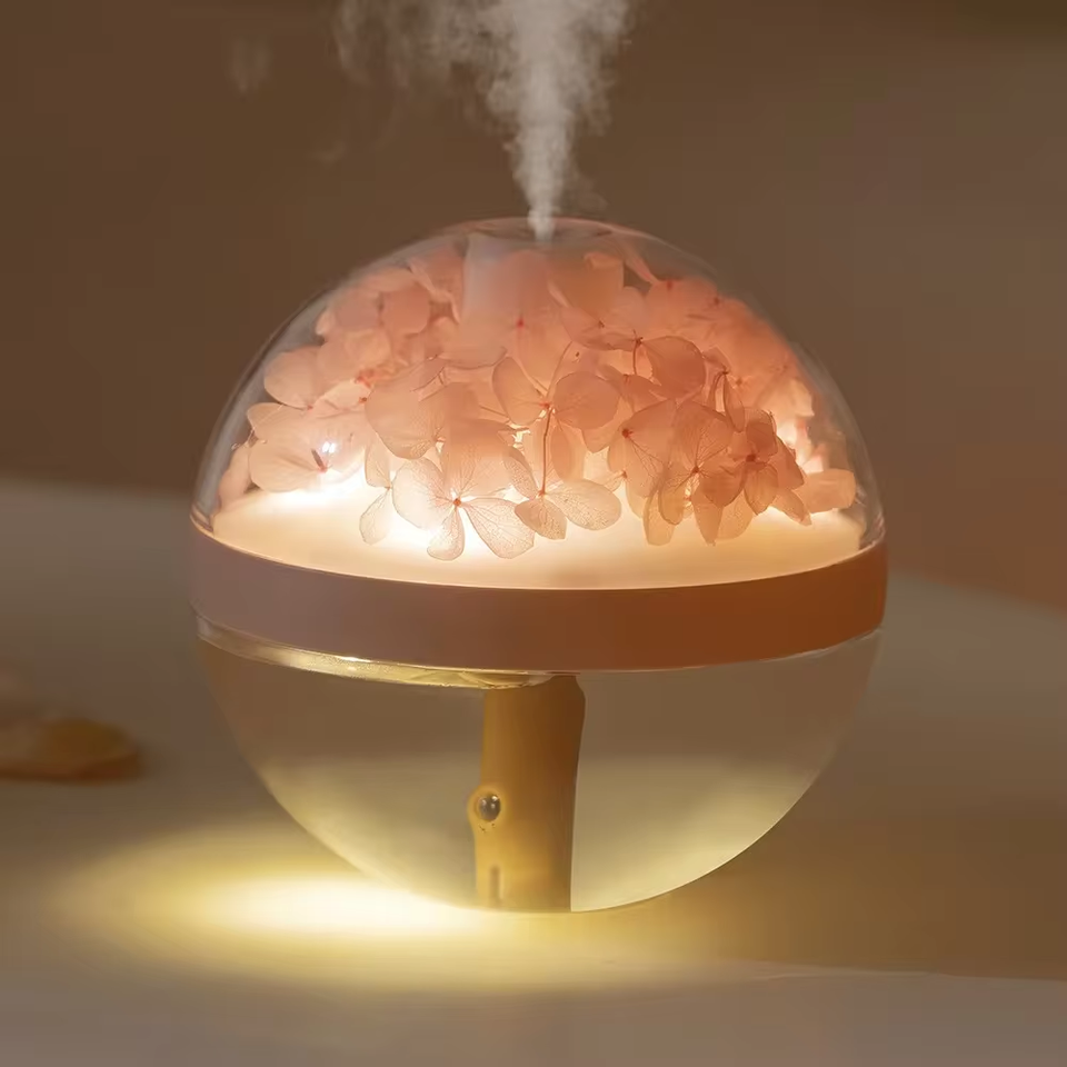 LIORA - Trådlös Luftfuktare med LED-ljus